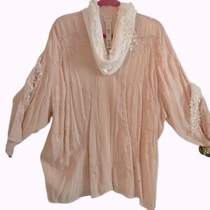Soft pink kimono cardigan 🌸